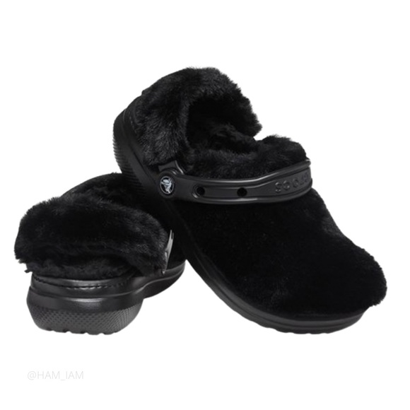 NWT RARE Crocs Classic Fur Sure - Picture 10 of 15